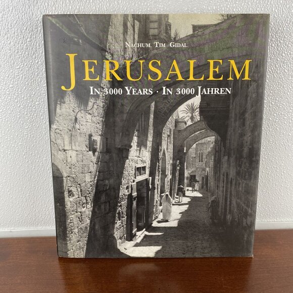 Jerusalem: In 3000 Years By Nachum Tim Gidal Rare Collectable  Hardcover Book - Picture 5 of 5